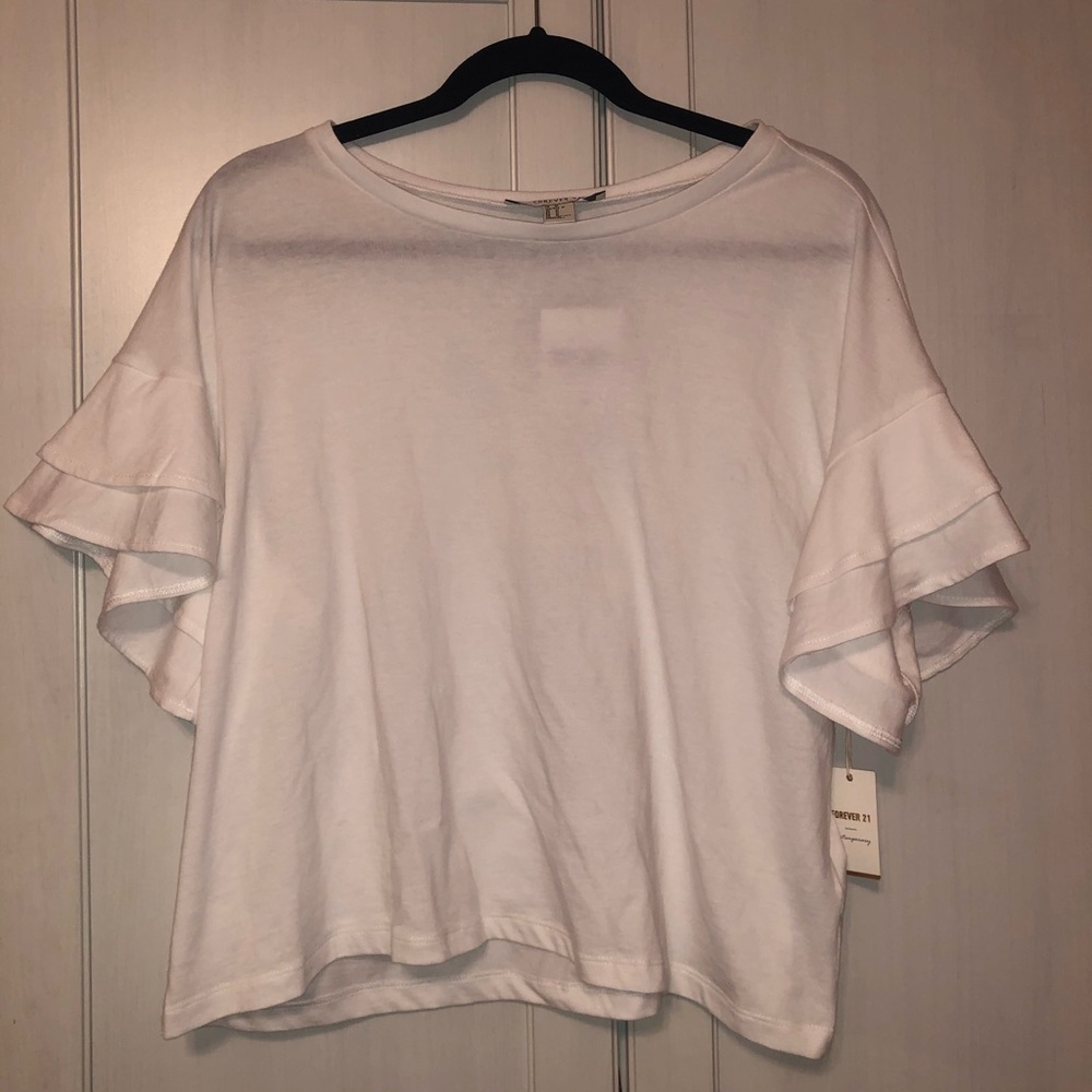 Forever 21 flowy sleeved top